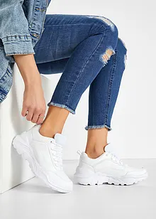 Chunky sneakers met een lichte zool, bonprix
