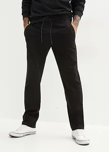 Loose fit chino stretch instapbroek, straight, bonprix