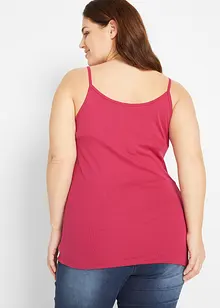 Spaghetti top van katoen (set van 3), bonprix