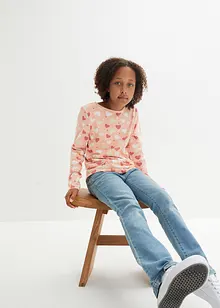 Shirt met lange mouwen van puur biologisch katoen (set van 3), bonprix