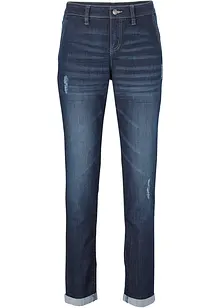 Comfort stretch boyfriend jeans, mid waist, bonprix