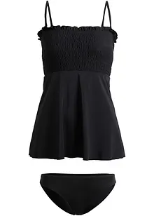 Gesmokte tankini (2-dlg. set), bonprix
