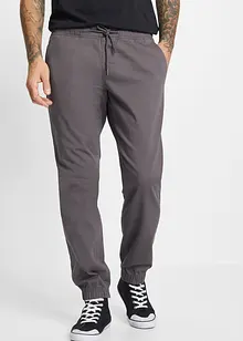 Relaxed fit chino stretch instapbroek, straight, bonprix