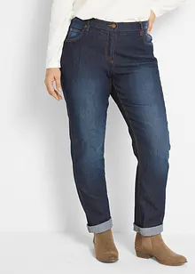 Straight jeans mid waist, stretch, bonprix