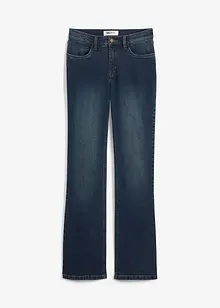 Mid waist stretch jeans, bootcut, bonprix