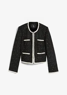 Bouclé blazer met glittergaren, bpc selection