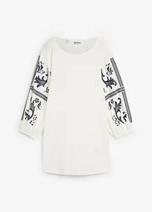 Longshirt met printed mouwen, bonprix