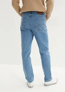 Classic fit jeans met deels elastische band, straight, bonprix