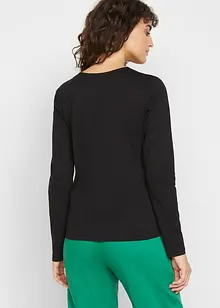 Longsleeve met biologisch katoen, bonprix