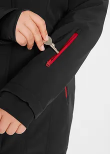 Lange stretch softshell jack, waterafstotend, bonprix