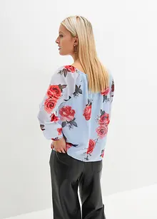 Blouse met tunnelkoordje, bonprix