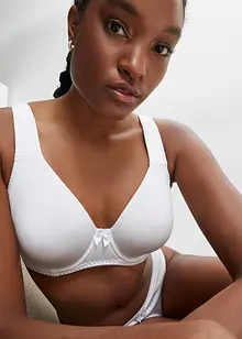 T-shirt bh met beugels en glanseffect (set van 2), bonprix