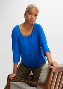 Oversized shirt in een viscosemix, bonprix