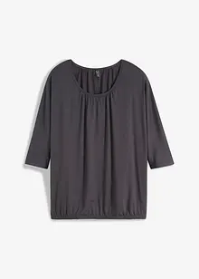 Oversized shirt in een viscosemix, bonprix