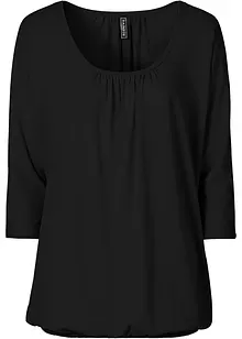 Oversized shirt in een viscosemix, bonprix