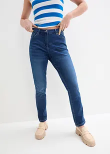 Stretch boyfriend jeans, mid waist, bonprix