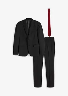 Pak met stropdas, regular fit (3-dlg. set), bonprix