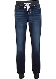 Boyfriend jeans mid waist met comfortband, bonprix
