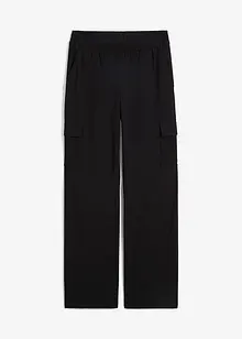 Joggingbroek van een elastisch kantoenmix, bonprix