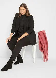 Longsleeve met col in een katoenmix (set van 2), bonprix