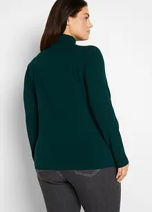 Longsleeve met col in een katoenmix (set van 2), bonprix