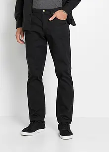 Regular fit twill broek van katoen, straight, bonprix