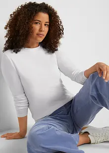 Longsleeve van biologisch katoen (set van 2), bonprix