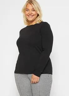 Longsleeve van biologisch katoen (set van 2), bonprix