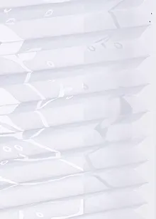 Plisségordijn met bladerprint in Ausbrenner effect, bonprix