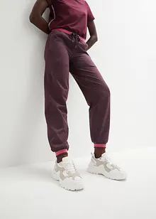 Sweatpants in een katoenmix (set van 2), bonprix