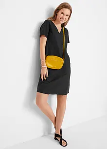 Mini jurk met linnen, bonprix