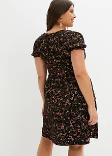 Jurk in een viscosemix, bonprix