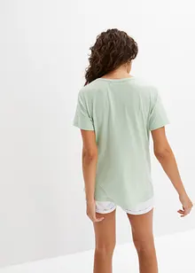 T-shirt in een viscosemix, bonprix