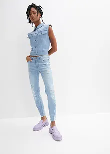 Super skinny 7/8 jeans destroyed, bonprix