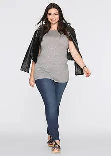 Longshirt in een viscosemix, bonprix