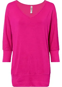 Oversized shirt van soepelvallend viscose, bonprix