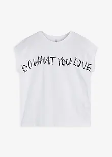 Oversized shirt van puur katoen, bonprix