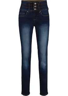 Corrigerende slim fit jeans, high waist, bonprix