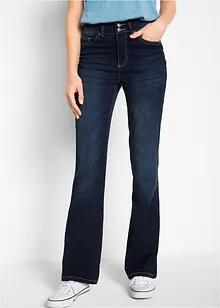 Corrigerende jeans mid waist, bootcut, bonprix