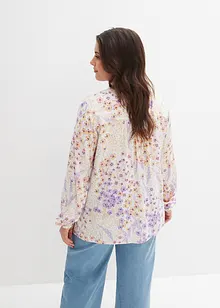 Blouse met bloemenprint, bonprix