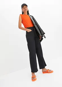 7/8 broek met comfortband van puur katoen, bonprix