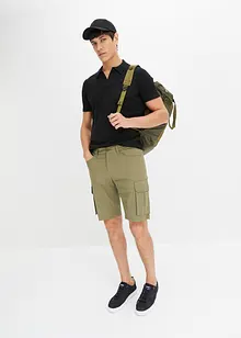 Stretch cargo bermuda, regular fit, bonprix