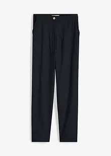 Cropped high waist broek in een linnen-viscosemix, bonprix