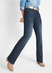 Bootcut stretch jeans, mid waist, bonprix
