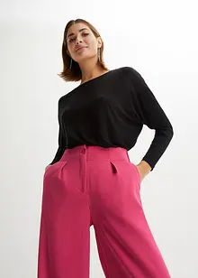 Longsleeve in een zachte viscosemix, bonprix