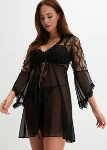 Kimono en string (2-dlg. set), bonprix