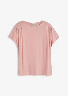 T-shirt met plooitjes, bonprix