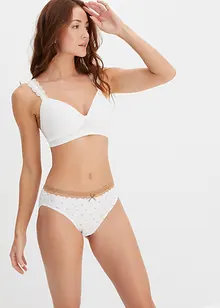 Maxislip met biologisch katoen (set van 4), bonprix