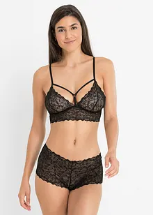 Bralette en hipster ouvert (2-dlg. set), bonprix
