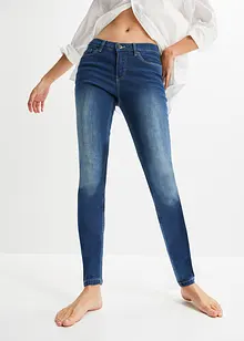 Skinny stretch jeans mid waist, bonprix
